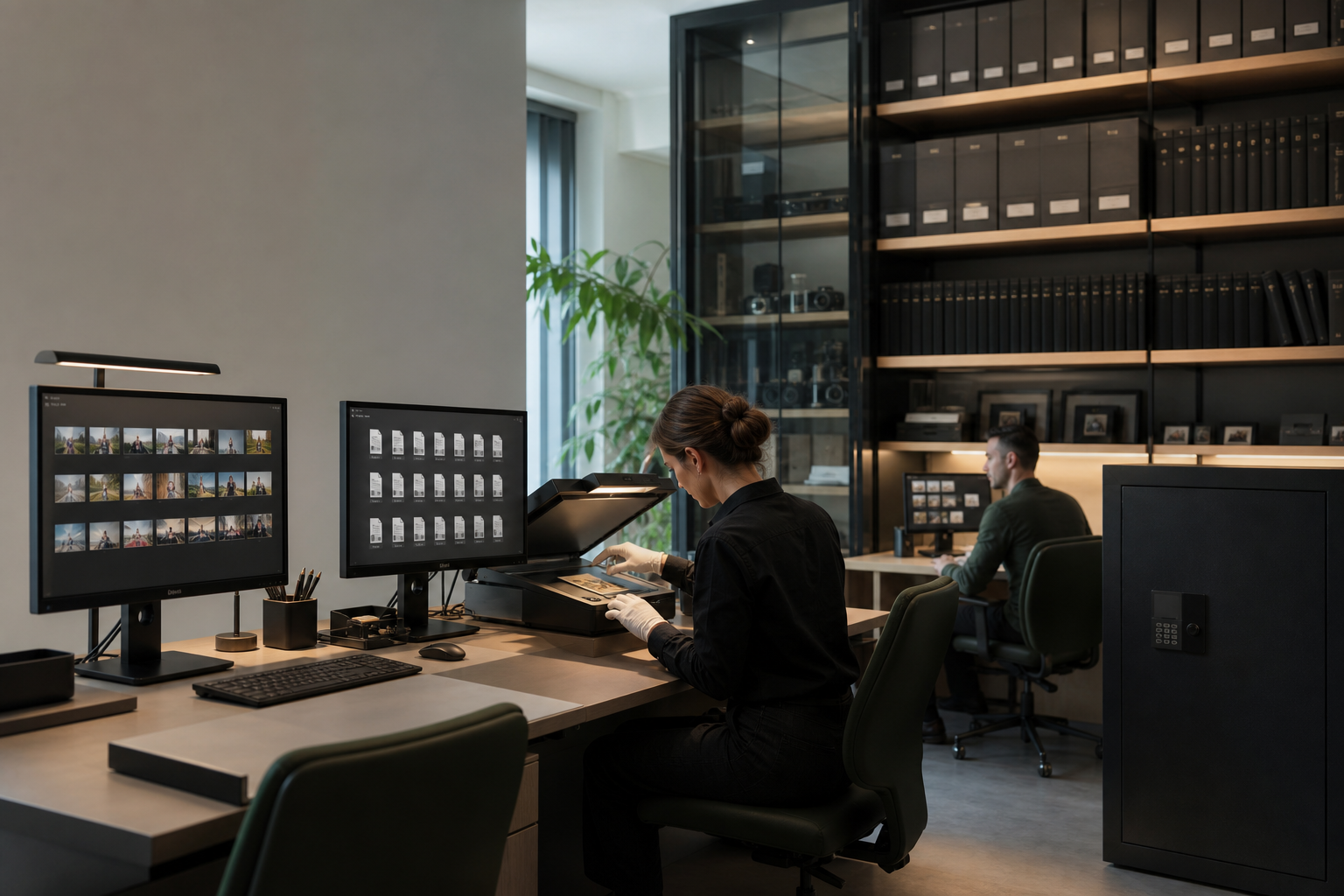 Salle d'archives numérique Publivoice